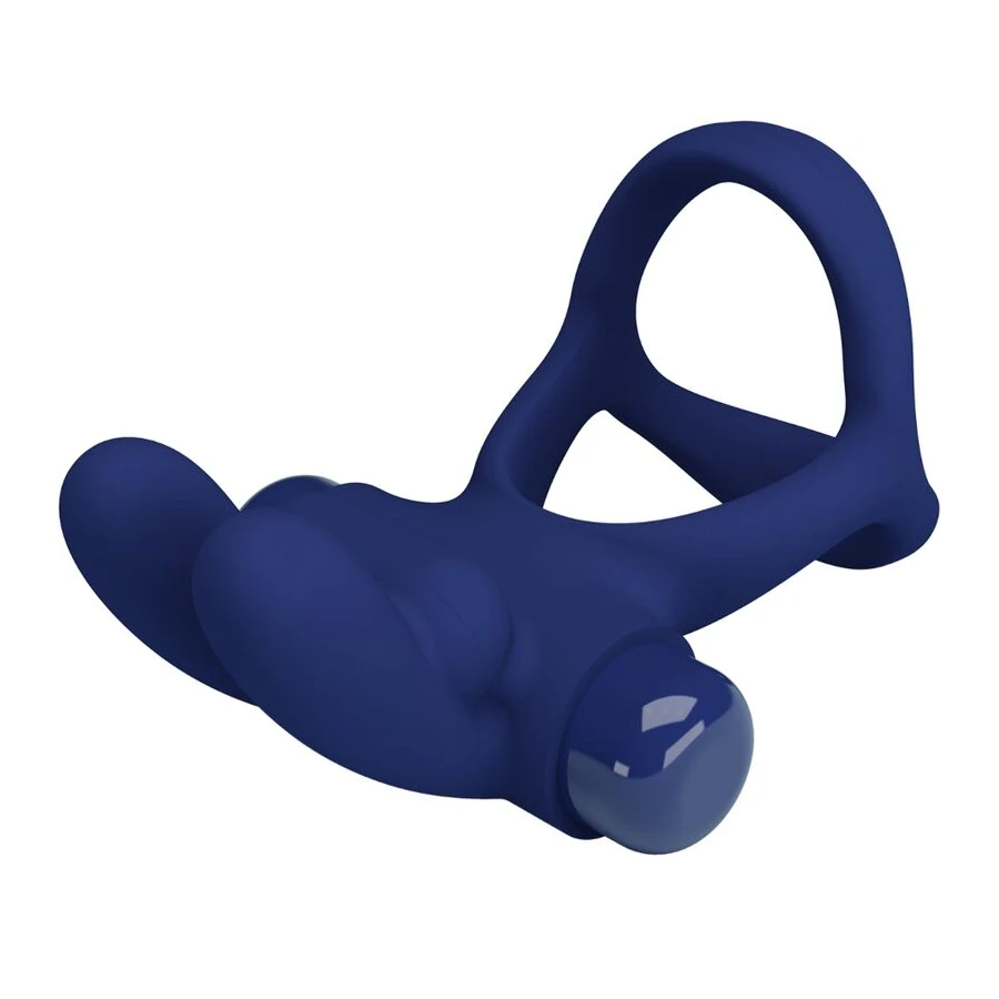 PRETTY LOVE - FRANCISCO ANELLO VIBRANTE DOPPIO BLU CONIGLIO